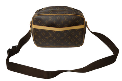 LOUIS VUITTON ルイヴィトン ショルダーバッグ リポーターPM M45254 モノグラム ブラウン 美品 中古 63730