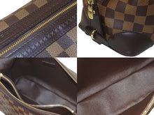 Load image into Gallery viewer, 極美品 LOUIS VUITTON ルイヴィトン ヴァスラブ ウォッシュバッグ クラッチバッグ N41538 ダミエキャンバス ブラウン 中古 63731