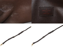 Load image into Gallery viewer, 極美品 LOUIS VUITTON ルイヴィトン ヴァスラブ ウォッシュバッグ クラッチバッグ N41538 ダミエ ブラウン 中古 63731