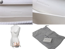 Load image into Gallery viewer, 極美品 BALENCIAGA バレンシアガ スニーカーヘッドフォンホルダー ショルダーバッグ ファブリック ホワイト オレンジ 中古 63732