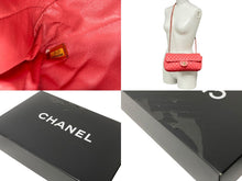 Load image into Gallery viewer, CHANEL シャネル マトラッセ 25cm イーストウッド バレンタインシリーズ ショルダーバッグ A46514 ラムスキン ピンク ゴールド金具 美品 中古 63738