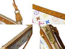 Load image into Gallery viewer, LOUIS VUITTON ルイヴィトン 村上隆 ポシェットアクセソワール スト付き マルチカラー ホワイト M92649 美品 中古 63740