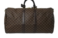 Load image into Gallery viewer, 極美品 LOUIS VUITTON ルイヴィトン ボストンバッグ キーポルバンドリエール 55 ダミエキャンバス ブラウン N41414 中古 63744