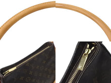 Load image into Gallery viewer, LOUIS VUITTON ルイヴィトン ハンドバッグ ルーピングMM ブラウン M51146 美品 中古 63747
