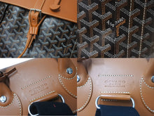 Load image into Gallery viewer, GOYARD ゴヤール アルパン バックパックMM PVCコーティングキャンバス ALPIN2MMLTY01CL03P ブラウン ブラック 美品 中古 63765