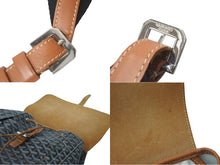 Load image into Gallery viewer, GOYARD ゴヤール アルパン バックパックMM PVCコーティングキャンバス ALPIN2MMLTY01CL03P ブラウン ブラック 美品 中古 63765