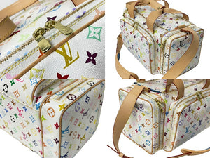1/1 極美品 LOUIS VUITTON ルイヴィトン マルチカラー 村上隆 2WAY カメラバッグ 中古 63769