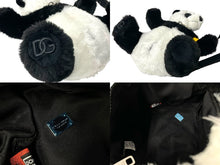 Load image into Gallery viewer, 新品同様 DOLCE&amp;GABBANA ドルチェアンドガッバーナ ショルダーバッグ パンダ 呪術廻戦 22SS ブラック ホワイト BM2110 中古 63779