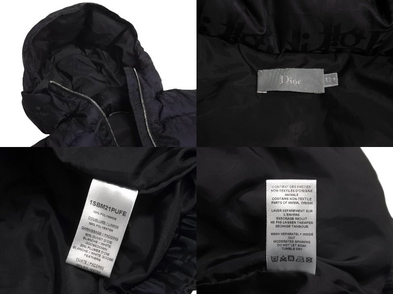極美品 DIOR ディオール ダウンジャケット オブリーク 極美品 DIOR ディオール ダウンジャケット オブリーク