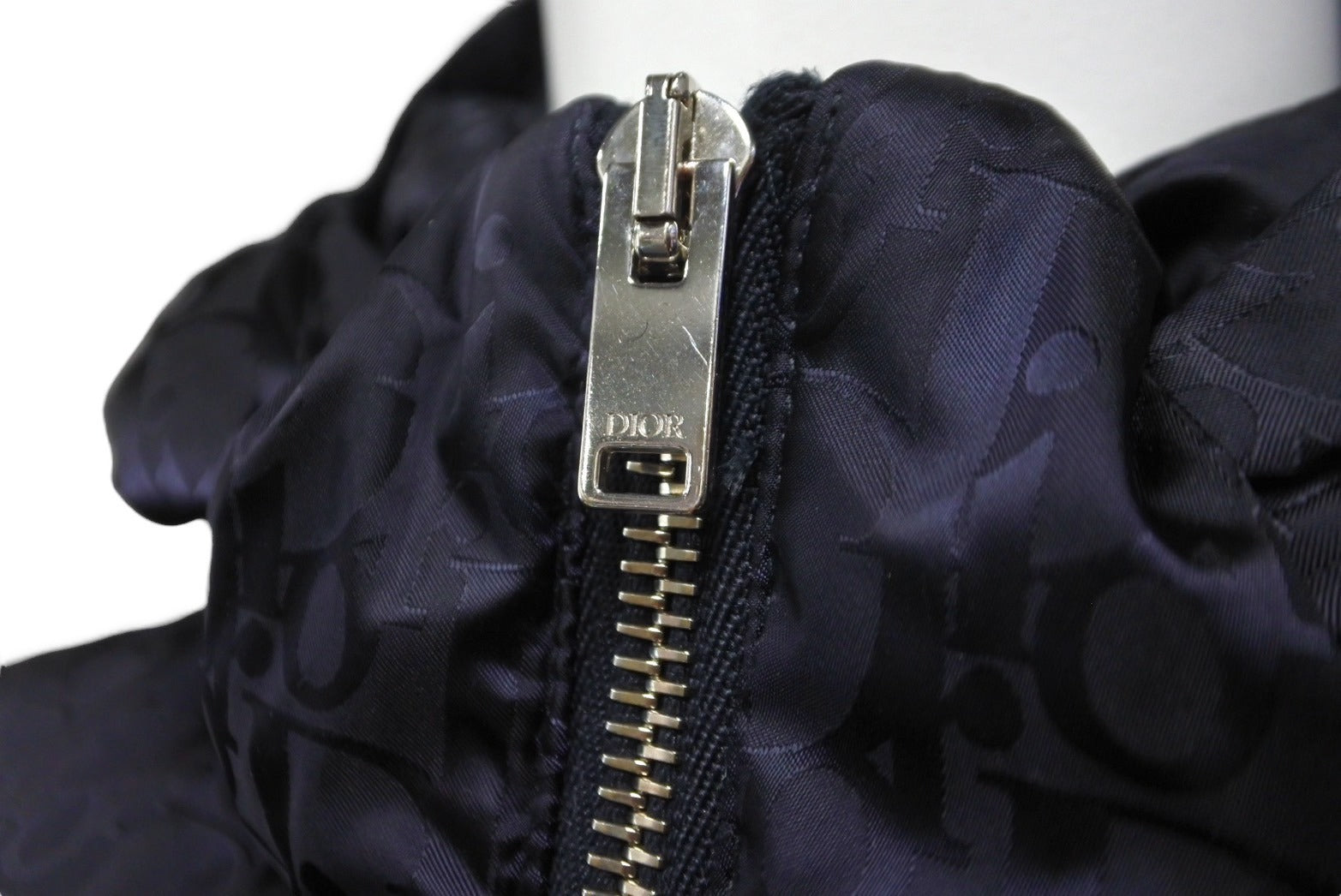 極美品 DIOR ディオール ダウンジャケット オブリーク