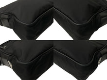 Load image into Gallery viewer, PRADA プラダ ショルダーバッグ VA0757 トライアングルロゴ ナイロン レザー ブラック シルバー金具 良品 中古 63799