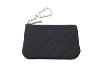 Load image into Gallery viewer, LOUIS VUITTON ルイヴィトン ポシェット クレ コインケース M93549 ダミエ ジェアン ブラック シルバー金具 美品 中古 63800
