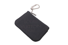 Load image into Gallery viewer, LOUIS VUITTON ルイヴィトン ポシェット クレ コインケース M93549 ダミエ ジェアン ブラック シルバー金具 美品 中古 63800