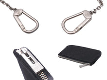 Load image into Gallery viewer, LOUIS VUITTON ルイヴィトン ポシェット クレ コインケース M93549 ダミエ ジェアン ブラック シルバー金具 美品 中古 63800