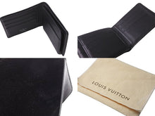 Load image into Gallery viewer, LOUIS VUITTON ルイヴィトン ポルト ビエ 3 ヴォレ 二つ折り財布 アルドワーズ M30422 タイガ 美品 中古 63801