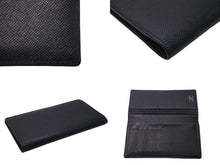 Load image into Gallery viewer, LOUIS VUITTON ルイヴィトン ポルトフォイユ ブラザ ボレアル 長財布 M32654 タイガ ネイビー 美品 中古 63802