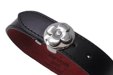 Load image into Gallery viewer, 極美品 LOUIS VUITTON ルイヴィトン ヴー グッドラック ブレスレット モノグラム ブラック レッド レザー 中古 63806