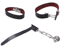 Load image into Gallery viewer, 極美品 LOUIS VUITTON ルイヴィトン ヴー グッドラック ブレスレット モノグラム ブラック レッド レザー 中古 63806