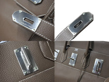 Load image into Gallery viewer, 極美品 HERMES エルメス ハンドバッグ バーキン オータクロア 50 □N刻印 トリヨンクレマンスシルバー金具 中古 63812
