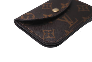 極美品 LOUIS VUITTON ルイヴィトン サンチュール ポーチ コインケース モノグラム M6933U ブラウン 中古 63818