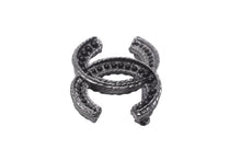 Load image into Gallery viewer, CHANEL シャネル ブローチ A14B レディース ココマーク ココ アクセサリー 2014年 ブラック シルバー 美品 中古 63819