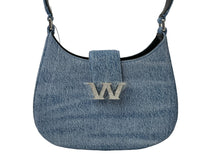 Load image into Gallery viewer, 新品未使用 Alexander Wang アレキサンダーワン ワンショルダーバッグ 202223R02T ライトブルー ウォッシュドデニム 中古 63821