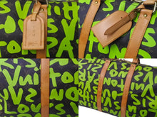 Load image into Gallery viewer, LOUIS VUITTON ルイヴィトン キーポル50 モノグラムグラフィティ スティーブン スプラウス M93700 グリーン 美品 中古 63828