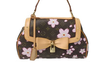 Load image into Gallery viewer, LOUIS VUITTON ルイ ヴィトン サックレトロPM マロン ハンドバッグ M92012 モノグラムチェリーブロッサム ブラウン 美品 中古 63835