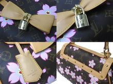 Load image into Gallery viewer, LOUIS VUITTON ルイ ヴィトン サックレトロPM マロン ハンドバッグ M92012 モノグラムチェリーブロッサム ブラウン 美品 中古 63835
