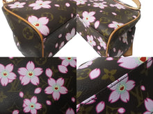 Load image into Gallery viewer, LOUIS VUITTON ルイ ヴィトン サックレトロPM マロン ハンドバッグ M92012 モノグラムチェリーブロッサム ブラウン 美品 中古 63835