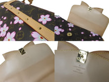 Load image into Gallery viewer, LOUIS VUITTON ルイ ヴィトン サックレトロPM マロン ハンドバッグ M92012 モノグラムチェリーブロッサム ブラウン 美品 中古 63835