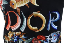 Load image into Gallery viewer, Christian Dior クリスチャンディオール タンクトップ ジョン・ガリアーノ期 2002年 2P12033136 ブラック サイズ36 美品 中古 63840