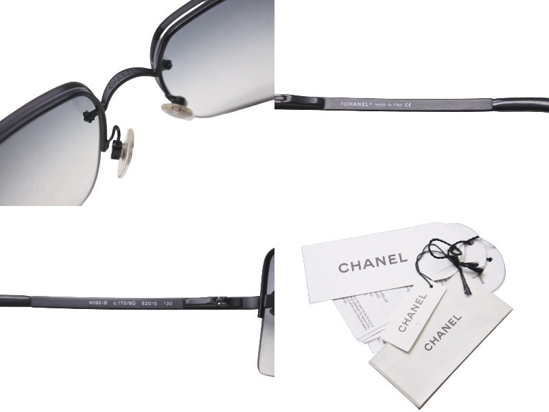 ✨超美品✨CHANEL ストーンココマーク サングラス グラデーション 4104 ✨超美品✨CHANEL ストーンココマーク サングラス