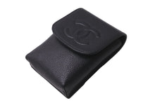 Load image into Gallery viewer, 極美品 CHANEL シャネル シガレットケース ココマーク A13511 10番台 2006年 キャビアスキン ブラック ゴールド金具 中古 63843
