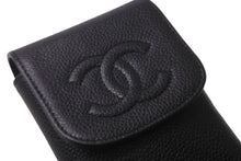 Load image into Gallery viewer, 極美品 CHANEL シャネル シガレットケース ココマーク A13511 10番台 2006年 キャビアスキン ブラック ゴールド金具 中古 63843