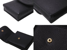 Load image into Gallery viewer, 極美品 CHANEL シャネル シガレットケース ココマーク A13511 10番台 2006年 キャビアスキン ブラック ゴールド金具 中古 63843