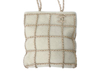 Load image into Gallery viewer, 極美品 CHANEL シャネル ショッピングトート 30番台 チェーントートバッグ ベージュ アイボリー ゴールド金具 中古 63879