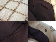 Load image into Gallery viewer, 極美品 CHANEL シャネル ショッピングトート 30番台 チェーントートバッグ ベージュ アイボリー ゴールド金具 中古 63879