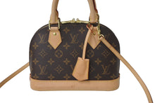 Load image into Gallery viewer, 極美品 LOUIS VUITTON ルイヴィトン ハンドバッグ アルマBB RFID モノグラムキャンバス M53152 中古 63881