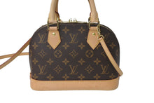 Load image into Gallery viewer, 極美品 LOUIS VUITTON ルイヴィトン ハンドバッグ アルマBB RFID モノグラムキャンバス M53152 中古 63881