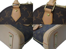 Load image into Gallery viewer, 極美品 LOUIS VUITTON ルイヴィトン ハンドバッグ アルマBB RFID モノグラムキャンバス M53152 中古 63881