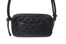 Load image into Gallery viewer, 極美品 CHANEL シャネル ポーチ ハンドバッグ カンボンライン ココマーク 9番台 ブラック ブラック 中古 63882