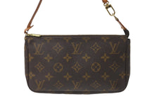 Load image into Gallery viewer, LOUIS VUITTON ルイヴィトン モノグラム アクセサリーポーチ ポシェットアクセソワール M51980 ブラウン 中古 63884