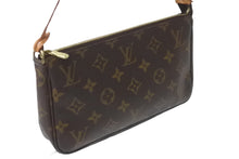 Load image into Gallery viewer, LOUIS VUITTON ルイヴィトン モノグラム アクセサリーポーチ ポシェットアクセソワール M51980 ブラウン 中古 63884