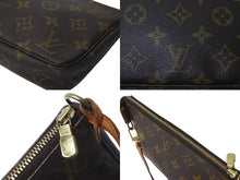 Load image into Gallery viewer, LOUIS VUITTON ルイヴィトン モノグラム アクセサリーポーチ ポシェットアクセソワール M51980 ブラウン 中古 63884