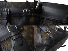 Load image into Gallery viewer, 新品同様 LOUIS VUITTON ルイヴィトン クリストファーGM モノグラムマカサーリュック M92295 ブラウン ブラック レザー 63887