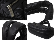 Load image into Gallery viewer, CHANEL シャネル コココクーン スモールトート ハンドバッグ A48610 15番台 ブラック シルバー金具 美品 中古 63894