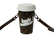 Load image into Gallery viewer, 新品同様 LOUIS VUITTON ルイヴィトン エブリデイLV コーヒーカップ ショルダーバッグ M80812 ヴァージル ブラウン 中古 63895