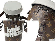 Load image into Gallery viewer, 新品同様 LOUIS VUITTON ルイヴィトン エブリデイLV コーヒーカップ ショルダーバッグ M80812 ヴァージル ブラウン 中古 63895
