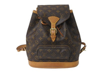 Load image into Gallery viewer, LOUIS VUITTON ルイヴィトン モノグラム モンスリMM バックパック M51136 ブラウン リュック 美品 中古 63899